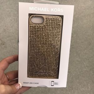 Micheal Kors Gold iPhone case for 7 & 8 phone